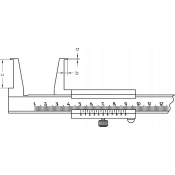 Posuvné měřítko Analogová posuvka Helios-Preisser 1 mm