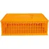 Agrofortel AGF27 přepravní box na drůbež 75 x 55 x 27 cm oranžový