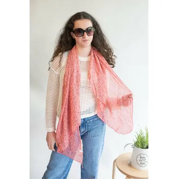 Šátek Šátek potisk Italie(180530) A24 barva: zelená-limetka