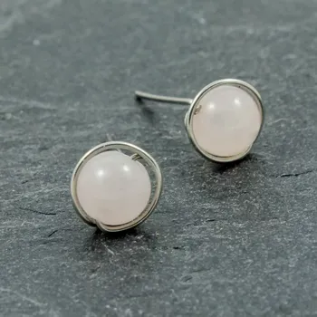 Náušnice Náušnice pecky Růženínová očka