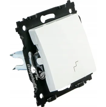 vypínač LcTec ARGO 9025 Schodišťový spínač bílý 494660 bez rámečku
