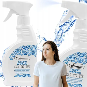 Vrták Schaum tekutá žehlička ve spreji Žehlící kapalina 300 ml