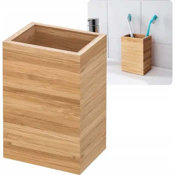 Držák na kartáček DRAGAN Bambusový kelímek na zubní kartáčky – stylový a ekologický IKEA