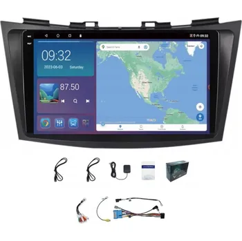Autorádio AUTORÁDIO S GPS NAVIGACÍ SUZUKI SWIFT 2011-2015 WIFI CARPLAY USB 4GB 64GB