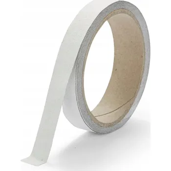 Lepicí páska Protiskluzová páska na schody bílá 25 mm / 3 m