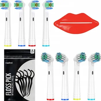 Elektrický zubní kartáček Náhradní Hlavice zubního kartáčku Oral-B Nelips 8 ks