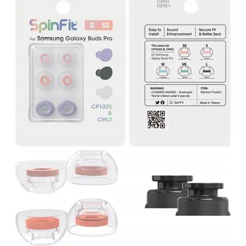 SpinFit CP1025 pro Galaxy Buds Pro a Jabra 85T S/SS