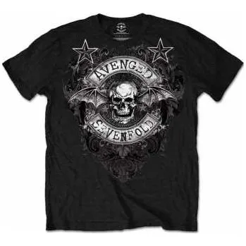 Pánské oblečení Merch Avenged Sevenfold: Tričko Stars Flourish S