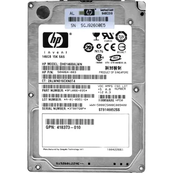 Interní pevný disk HP 504064-003 146GB 15K 16MB SAS 2,5'' DH0146BALWN
