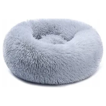 Pelíšek pro psa Plyšové pelíšek pro domácí mazlíčky 100*20 cm světle šedé