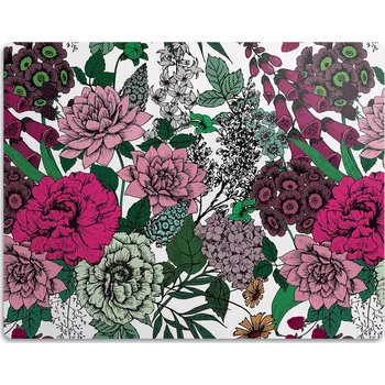 Miska pro psa Misky pro kočky a psy Old Flowers 45x35cm