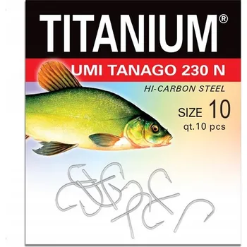 Rybářský háček Robinson Titanium Umi Tanago Háčky s protihrotem 10 ks