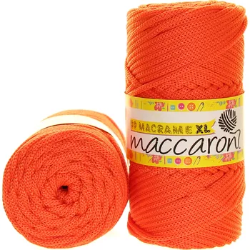 Příze Maccaroni PP Macrame XL 120 oranžová