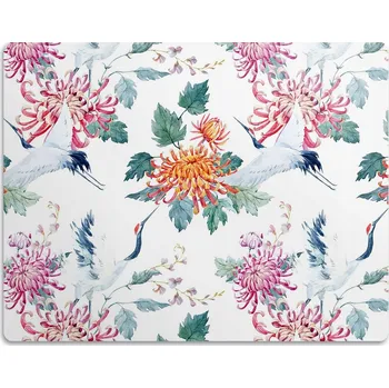 Miska pro psa Pro psa kočku podložka pod misku Jeřábi za letu 45x35