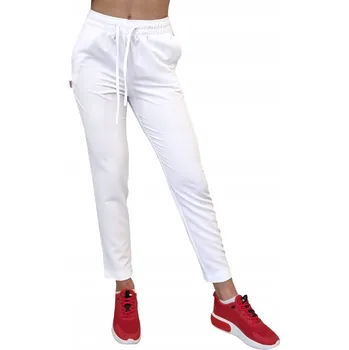 Zdravotnický oděv Zdravotnické kalhoty M&C bílé XS