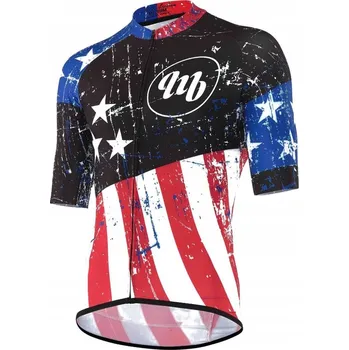 cyklistický dres Exkluzivní cyklistický dres MB Wear AMERICAN L