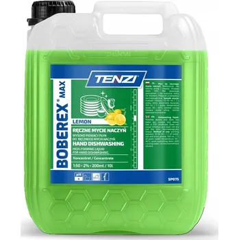 Koncentrovaný prostředek na mytí nádobí s vůní citronu Tenzi Boberex MAX 5L - silný a účinný