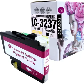 Žlutá inkoustová kazeta Inkdigo pro tiskárny Brother