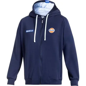 Pánská mikina Sparco Gulf Mikina se Zipem Námořní modř XS