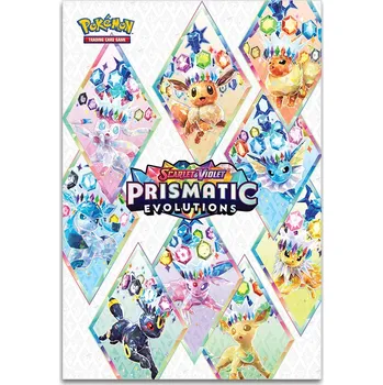 Sběratelská karetní hra Pokémon TCG Plakát Scarlet & Violet Prismatic Evolutions