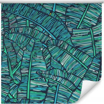 Fototapeta Tapeta do kanceláře tropické LISTY džungle příroda