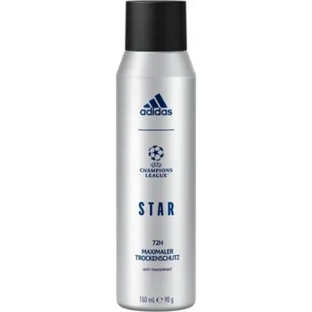 Adidas UEFA STAR Edition pánský antiperspirant s dlouhotrvajícím účinkem ve ve spreji s citrusovou vůní, 150 ml
