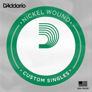 Příslušenství pro strunný nástroj Kytarová struna D'Addario Nickel Wound .049w