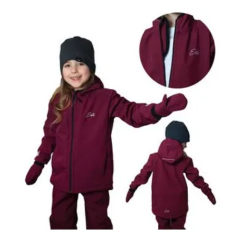 Kojenecká bunda Dětská softshellová bunda DUO Fuchsie; Barva: fuchsiová; Velikost: 98