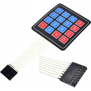 Náhradní díl pro notebook Membránová klávesnice 4x4