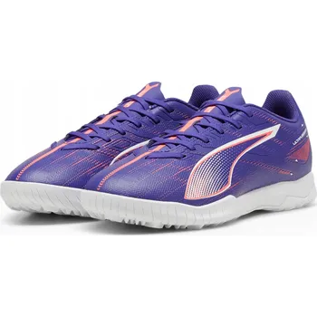 Kopačky Fotbalová obuv pánské PUMA Ultra 5 Play TT lazuli/white/sunset gloe 46.5