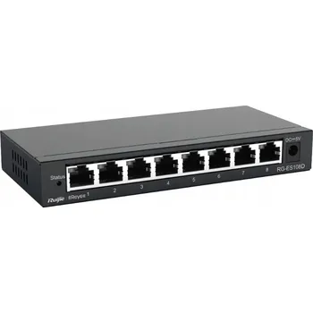 Switch Ruijie RG-ES108D 8portový rychlý ethernetový Switch