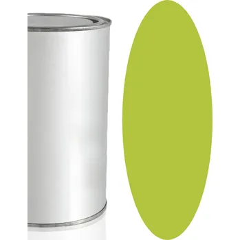 barva a nátěr na dřevo RAL 6039 Zelená ZÁKLADNÍ NÁTĚR ALKYDOVÁ POLOMATNÁ 1L 2v1 (Základní barva a email v jednom)