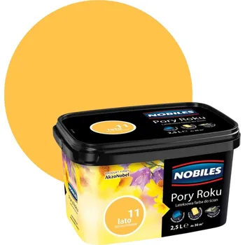 barva na zeď Nobiles Latexová Barva na zeď 2,5 l Slunečnicová letní 11 Matná