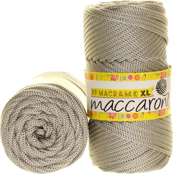 Příze Maccaroni - PP Macrame XL 062 šedá