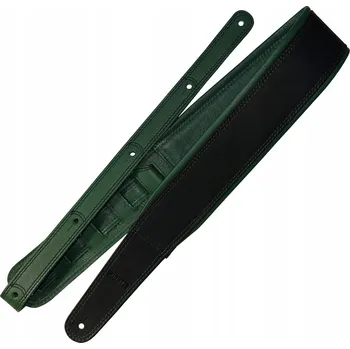 Kytarový popruh Kytarový popruh Richter Springbreak I Nappa zelený kožený