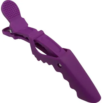 Klips do vlasů Krokodýl fialová