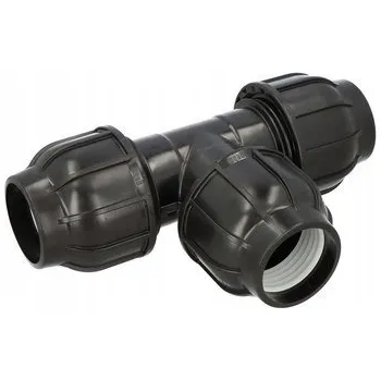 Vodovodní potrubí Gebo Plast T-rozdělovač 75x75x75 svěrný pro PE 13107