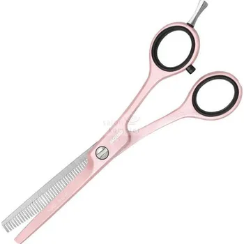 Kadeřnické nůžky Efilační kadeřnické nůžky Jaguar Pastell Plus 3053-8 Rose