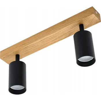 Stropní Svítidlo LED stropní svítidlo dubová Modern 35x16 cm GU10 pohyblivá nástěnný