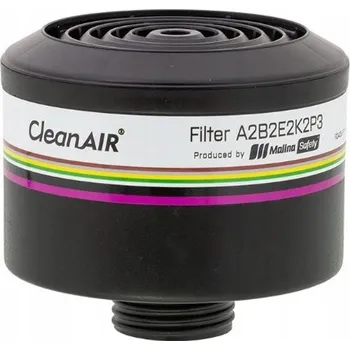 Bezpečnostní kamera Víceúčelový filtr CleanAIR A2B2E2K2-P3 proti plynům a prachu, závit RD 40