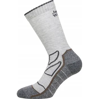 Pánské ponožky Ponožky Jack Wolfskin Vojo Sock Cl C light grey, velikost 35-37 EU