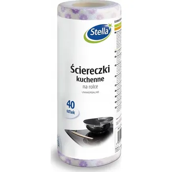 Utěrka Viskózové Utěrka Stella v balení 40 ks bílé