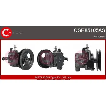 Posilovač řízení Hydraulické čerpadlo, řízení CASCO CSP85105AS