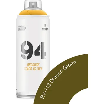 Barva ve spreji Montana MTN 94 sprej 400 ml RV-113 zelená