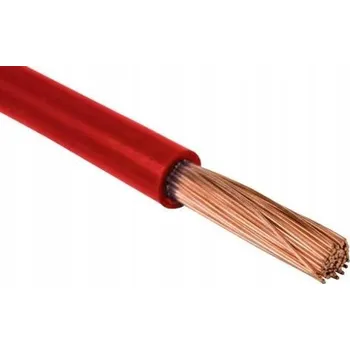 elektrický kabel Kabel LGY H07V- 1x10mm2 ČERVENÝ 1MB
