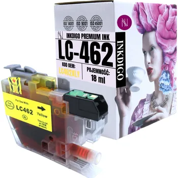 Žlutá inkoustová kazeta Inkdigo pro tiskárny Brother