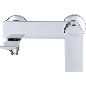 Vodovodní baterie Jednopáková nástěnná vanová a sprchová baterie Granitan FARO, stříbrná