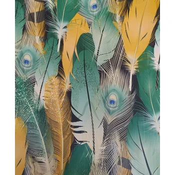 Tapeta TAPETA barevná PÍRKA Vlies PÉŘÍ omyvatelná