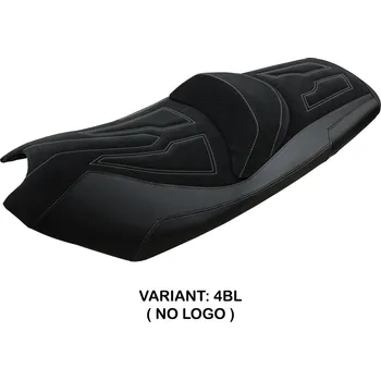 Moto sedlo TPZ Italia potah sedla Kymco AK 550 (17-24) Rajka model potah sedla: bez loga 4BL (black)