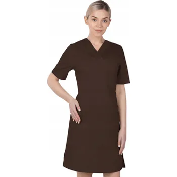 Dámské šaty 36 ŠATY ZDRAVOTNICKÉ KOSMETICKÉ NA ZAVAZOVÁNÍ KAPSY HALENA 76